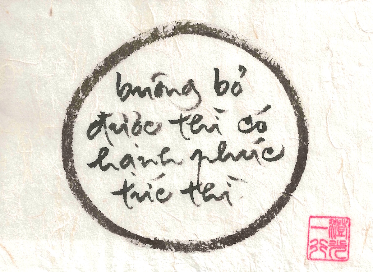Thế nào là "buông bỏ"?